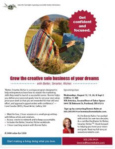 First day of BSR Business Study Group with Bonnie Kahn @ Tabor Space | Portland | Oregon | United States